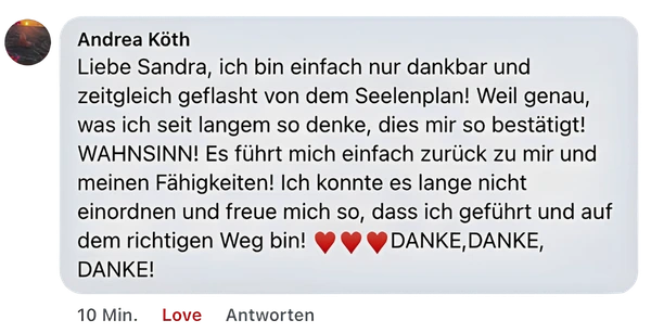 Sandra Hirsch Erfahrungsbericht 5 – Kunde teilt seine positiven Erfahrungen
